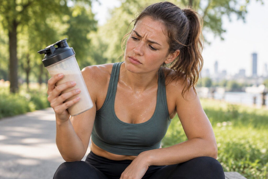 High-Protein und Joggen